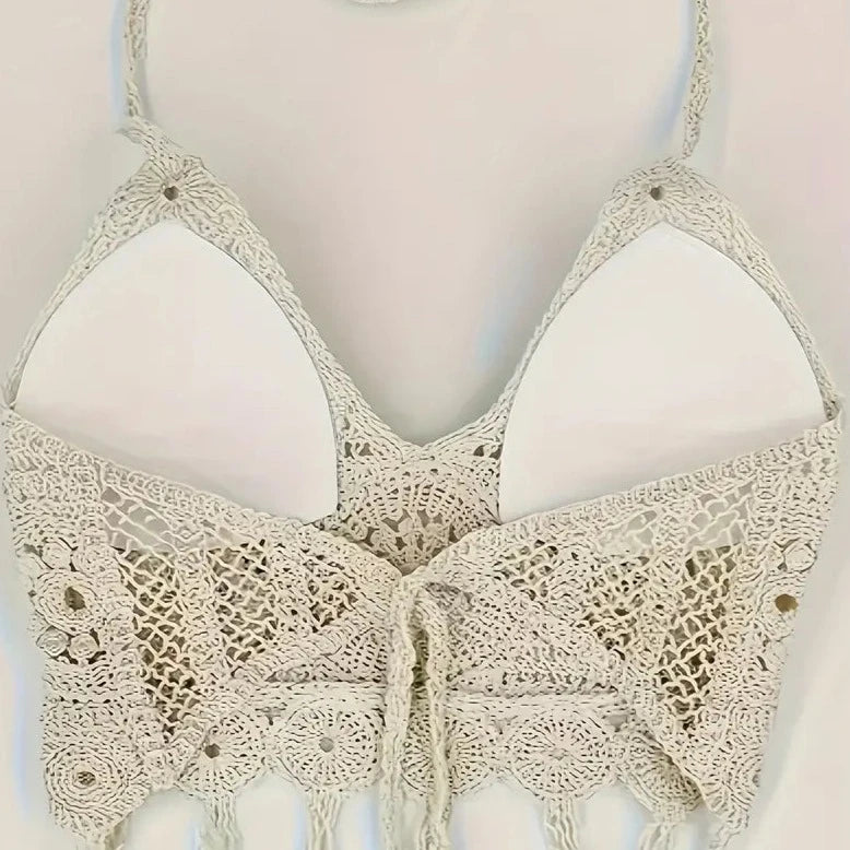 Fringe Beach Halter