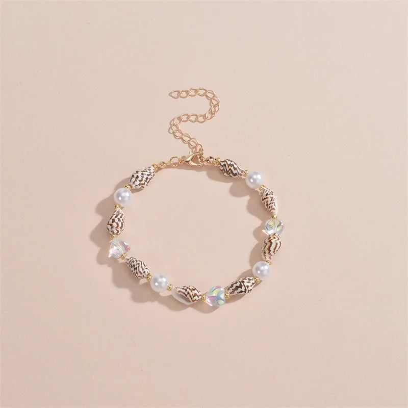 Starfish Anklet Set