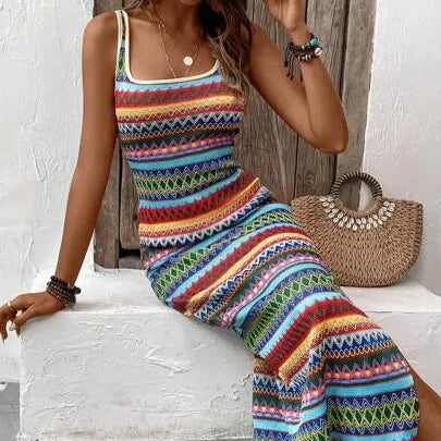 Striped Tank Dress