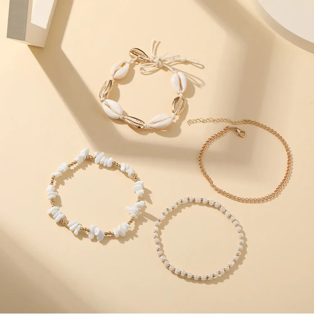 Bohemian Anklet Set